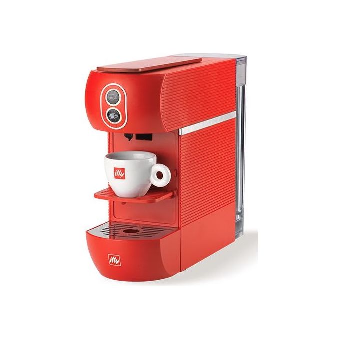 Illy Macchina Caffe' Easy per Cialde E.S.E., Rossa