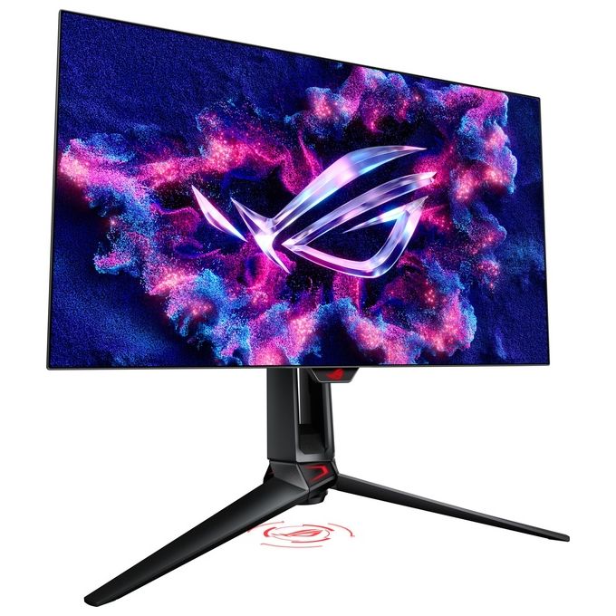 [Comenuovo] ASUS Monitor Gaming ROG Swift OLED PG27AQDP WOLED da 27'' QHD (2560 x 1440) 480Hz 003 ms compatibile G-SYNC dissipatore di calore personalizzato ASUS OLED Care+ Assistente AI luminosita' uniforme 99% DCI-P3