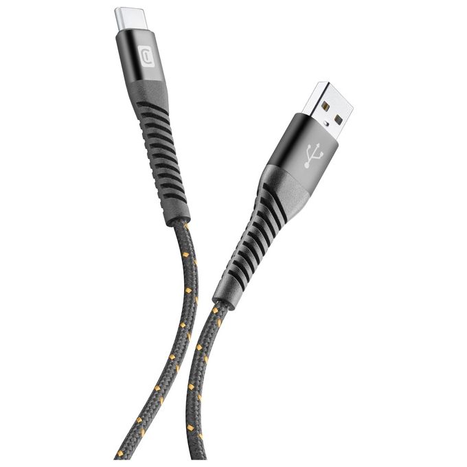 Cellular Line Extreme Cavo Usb-C a Usb-C Ultra Resistente Nero