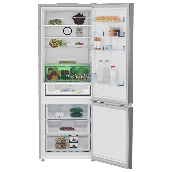 Beko B5RCNE565HXP Frigorifero Combinato 490 L 192 cm Classe D 35 dB Total No Frost ProSmart Inverter Display Touch colore Acciaio Inox