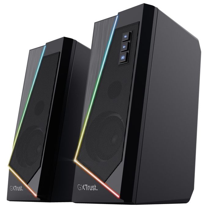 Trust GXT 609 ZOXA Casse PC Gaming 2.0 6W RGB Alimentazione USB colore Nero