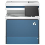 HP 6QN29A#B19 Color LaserJet Enterprise MFP 5800dn Stampante Multifunzione Laser A Colori con Touchscreen 20,3 pollici Gigabit LAN USB 3.0 e Fax Opzionale colore Bianco