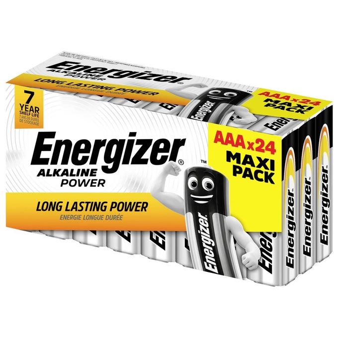 Energizer Confezione 24 Alkaline Power AAA DP24