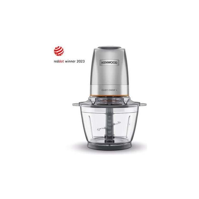 Kenwood CHP62.400SI EasyChop+ Tritatutto Quad Blade Acciaio Inox 500W Ciotola Vetro 600ml colore Argento