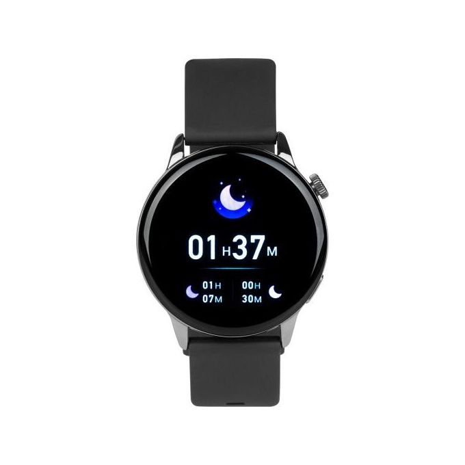 MAXCOM FW58 Vanad Pro Smartwatch Schermo AMOLED 1.3'' Risoluzione 390x390 Pixel Compatibile Android iOS IP68 Batteria 200 mAh Autonomia Fino a 7 Giorni colore Nero