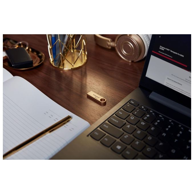 Kingston DTSE9G3512GB DataTraveler SE9 G3 Chiavetta USB 512 GB USB 3.2 Gen 1 220 MB-s lettura 100 MB-s scrittura Metallo colore Oro