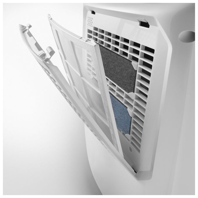 De'Longhi DEX212SF Tasciugo AriaDry Multi Deumidificatore 12 l-24h 55 m² 36 dB Filtro Antiallergico Carboni Attivi colore Bianco