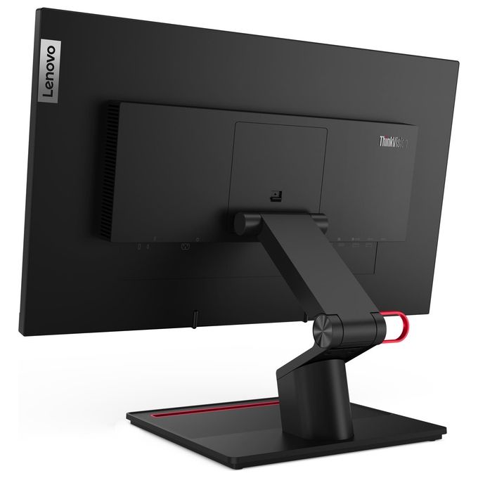 Lenovo 62C5GAT1EU ThinkVision T24t-20 Monitor Touch 23.8'' IPS Full HD 1920x1080 10 Punti USB-C HDMI DisplayPort colore Nero