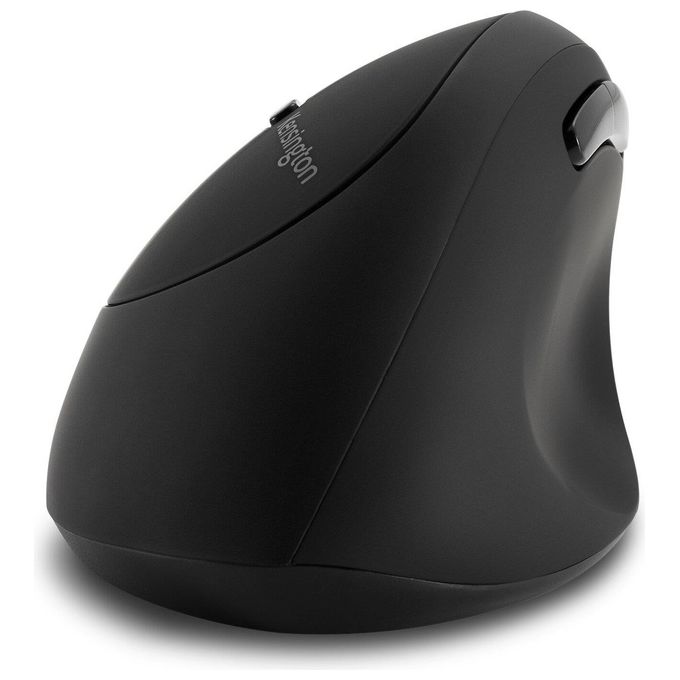 Kensington K79810WW Pro Fit Mouse Wireless Ergonomico per Mancini 6 Pulsanti 3 Impostazioni DPI 800 1200 1600 colore Nero