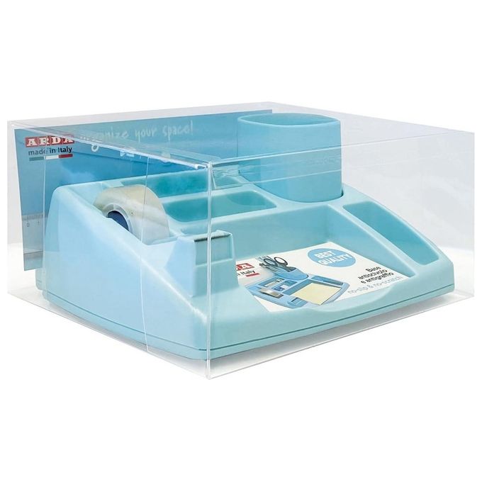 Arda Desk Organizer Oliver Pastel Azzurro