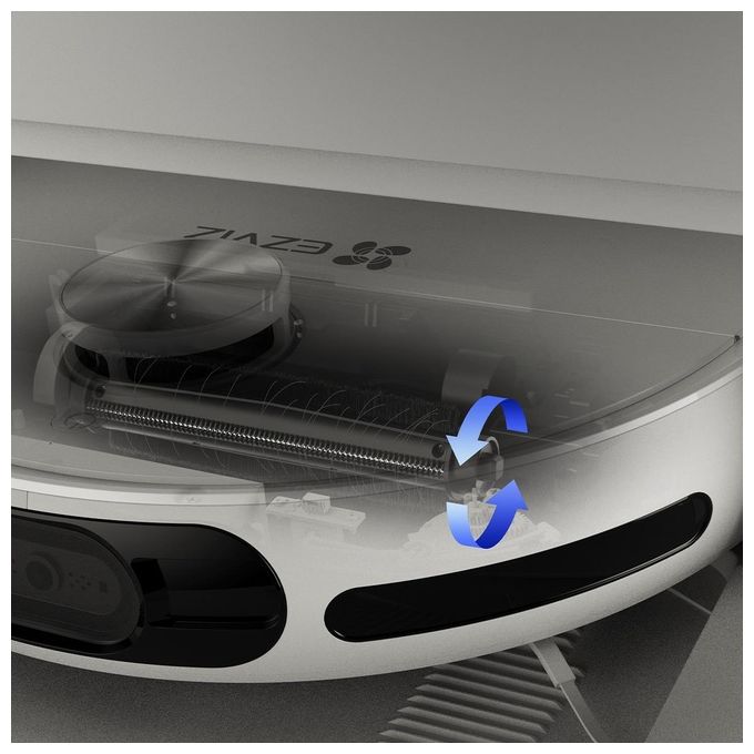 EZVIZ CS-RS20-PRO-PGA2 RS20 PRO Robot aspirapolvere Lavapavimenti connesso LiDAR 7200 Pa Wi-Fi autonomia 220 min colore Bianco