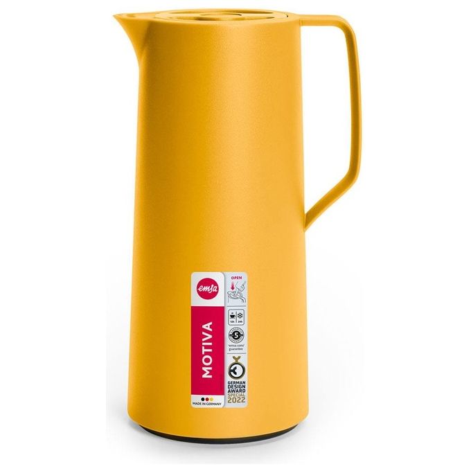 Emsa Caraffa Termica Motiva Quick Press Giallo