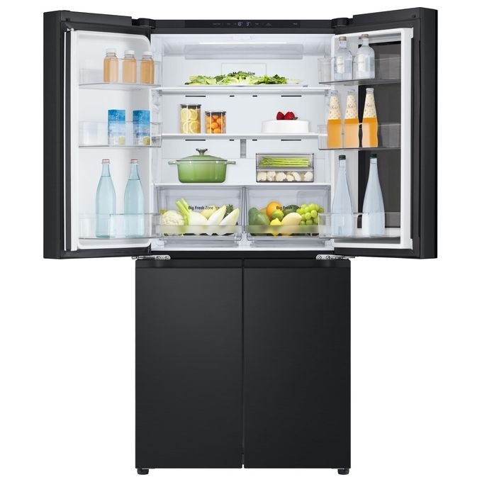 LG GMV860EPDE InstaView Frigorifero Multidoor Slim 530 L 178.7 cm Classe E 40 dB Wi-Fi Linear Cooling Total No Frost colore Nero