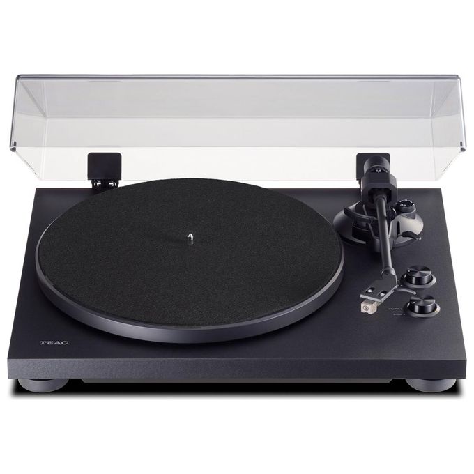 Teac TN280BTA3 Giradischi a Cinghia 33 45 rpm Bluetooth Testina MM Audio-Technica AT3600L Phono Line colore Nero