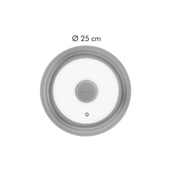 Tescoma Coperchio Vetro 20-22-24cm Unicover