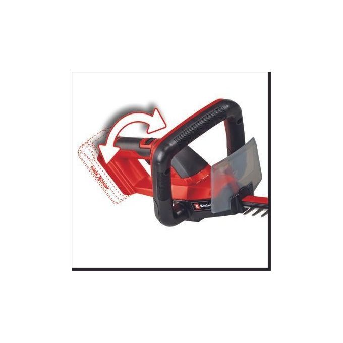 Einhell 3410945 GC-CH 18-50 Li-Solo Tagliasiepi a batteria 18 V Power X-Change Lama 51 cm Ingranaggio metallico colore Nero Rosso