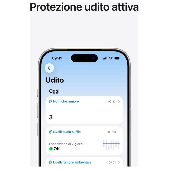 Apple MFHP4ZM-A AirPods Pro 3a Generazione Auricolari True Wireless Bluetooth 5.3 ANC Audio Spaziale IP57 autonomia 8h colore Bianco