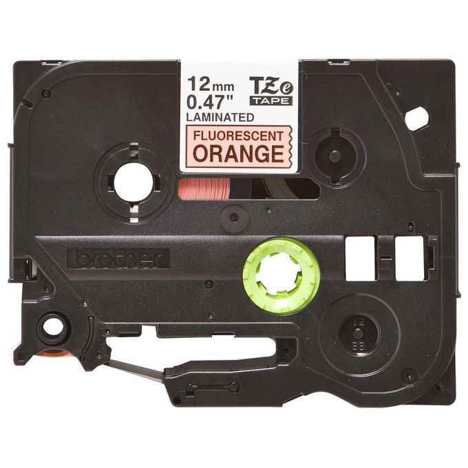 Brother Cass 9mm Nera Arancio Fluorescente