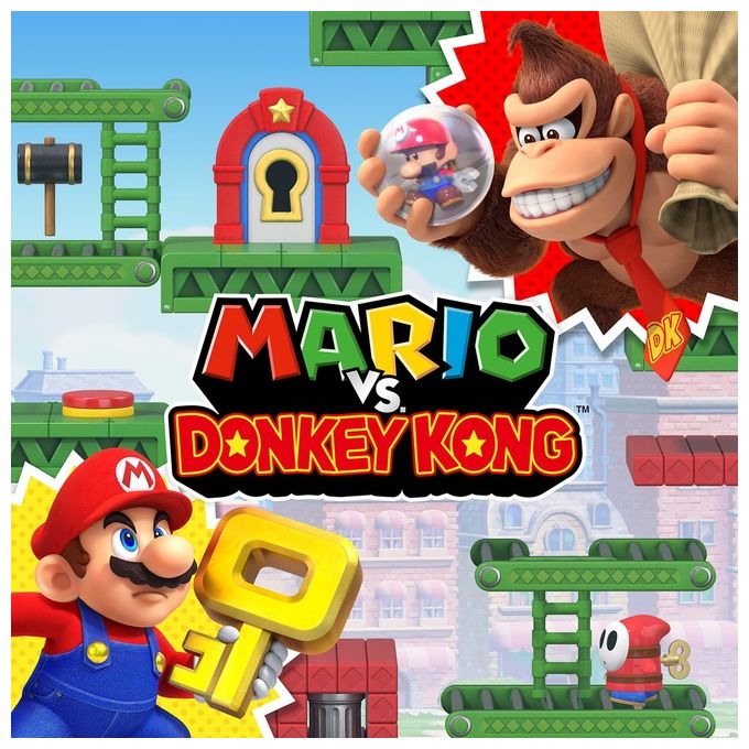 Nintendo 10011788 Mario vs. Donkey Kong Gioco per Nintendo Switch Edizione Standard Lingue ITA Inglese Francese Tedesco Spagnolo Olandese Giapponese Coreano colore Nero