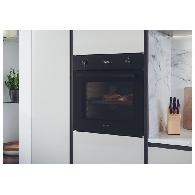 Candy FMBC565 Moderna Forno da incasso Elettrico Ventilato 65 L Classe A+ 8 funzioni Autopulizia catalitica (59x59x56 cm) colore Nero