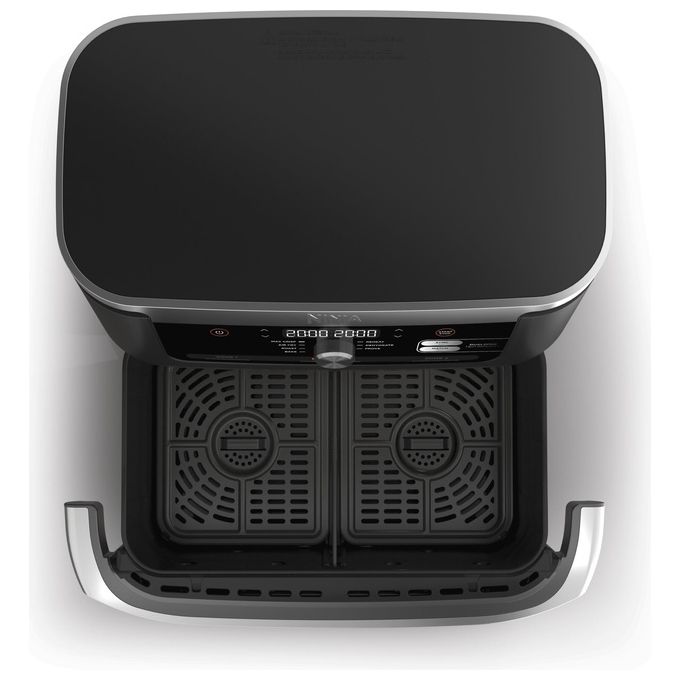 Ninja AF500EU FlexDrawer Friggitrice ad aria 10.4 L 2470 W 7 Programmi Dual Zone Touchscreen colore Nero
