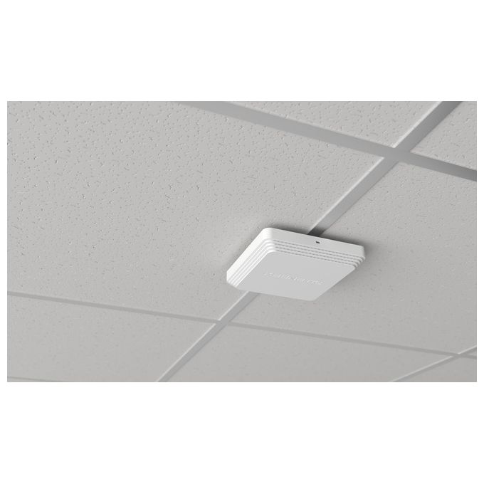 Keenetic KN-3510 Voyager Pro Router-Extender-Access Point Wi-Fi 6 Mesh AX1800 con Smart Switch Gigabit a 2 Porte e Power over Ethernet colore Bianco