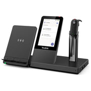 Yealink WH67 TEAMS Auricolare Wireless Bluetooth Ufficio Portata 120 m Base Ricarica Touchscreen colore Nero