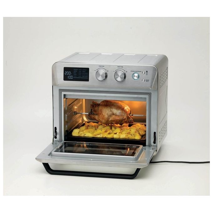 Ariete 4629 Friggitrice ad Aria 25 L 1700 W 15 Funzioni Display Digitale colore Silver