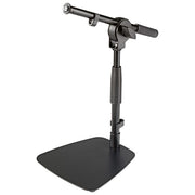König and Meyer 25995-300-55 Supporto da Tavolo Pavimento Altezza Regolabile 28 5 40 cm Base Circolare Acciaio 3 8'' colore Nero