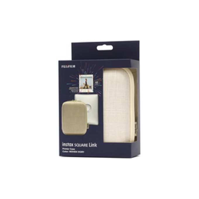 Fujifilm Instax Square Link Printer Case Woven Ivory