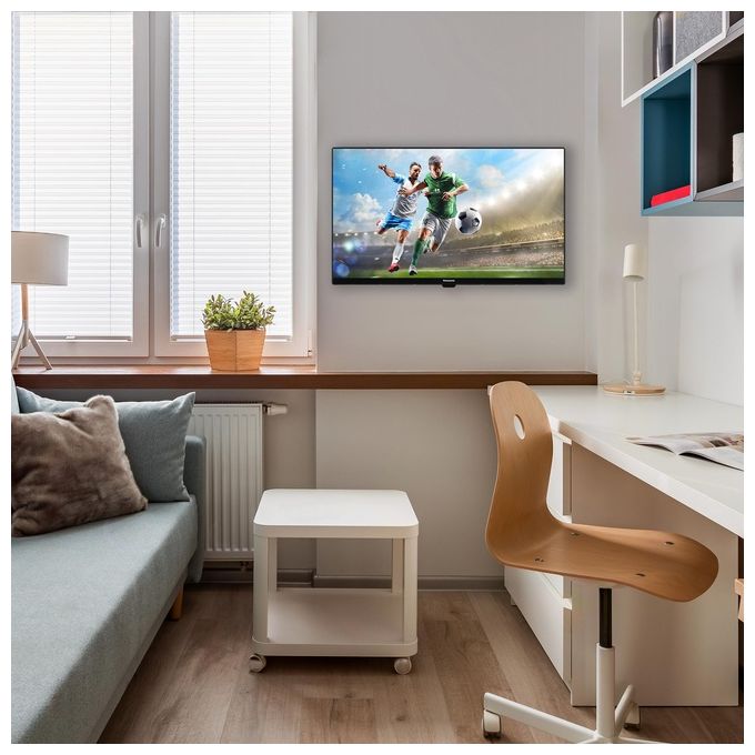 Panasonic TS-24N30AEZ Serie N30 TV LED HD Ready 24'' 1366x768 DVB-T2 S2 Bluetooth 5.0 2 HDMI 2 USB colore Nero