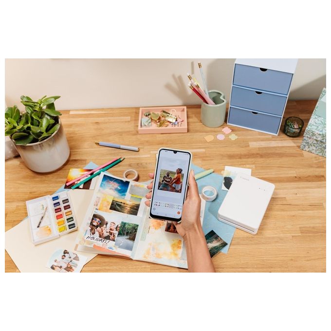 Canon QX20 BK SELPHY Stampante Fotografica Portatile Sublimazione Wi-Fi Bluetooth USB-C 287x287 DPI colore Nero
