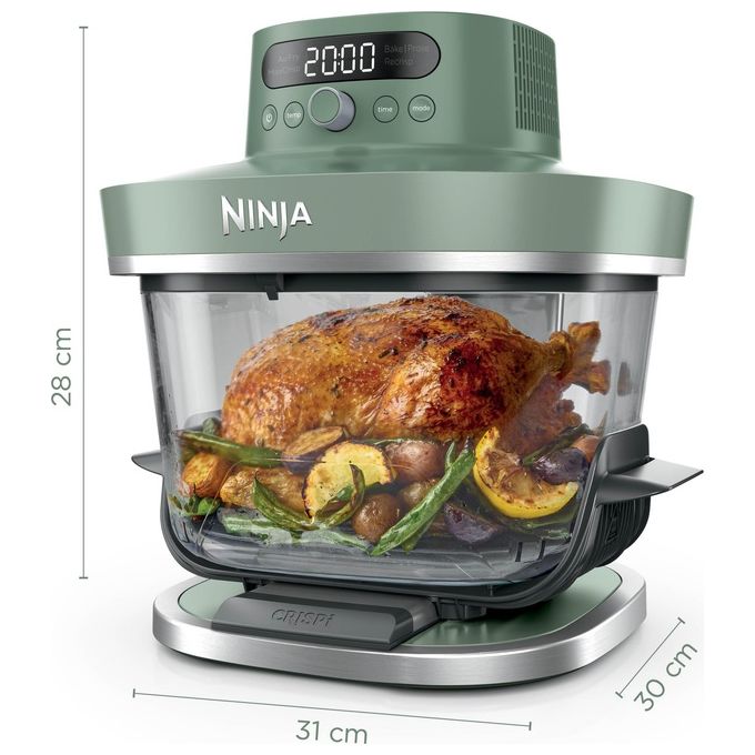 Ninja AS090EUGN Crispi Pro Friggitrice ad aria 5,7 L 2000 W 5 programmi display colore Verde