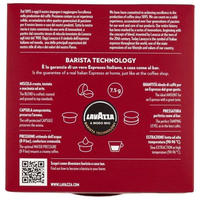 Lavazza A Modo Mio Capsule Caffe' Intensamente 36 Pezzi