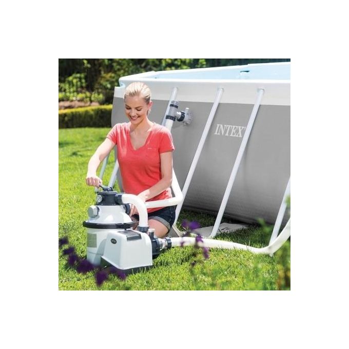 Intex Filtro per Sbbia 2664FR per Piscine Fuori Terra di Medie o Grandio Dimensioni
