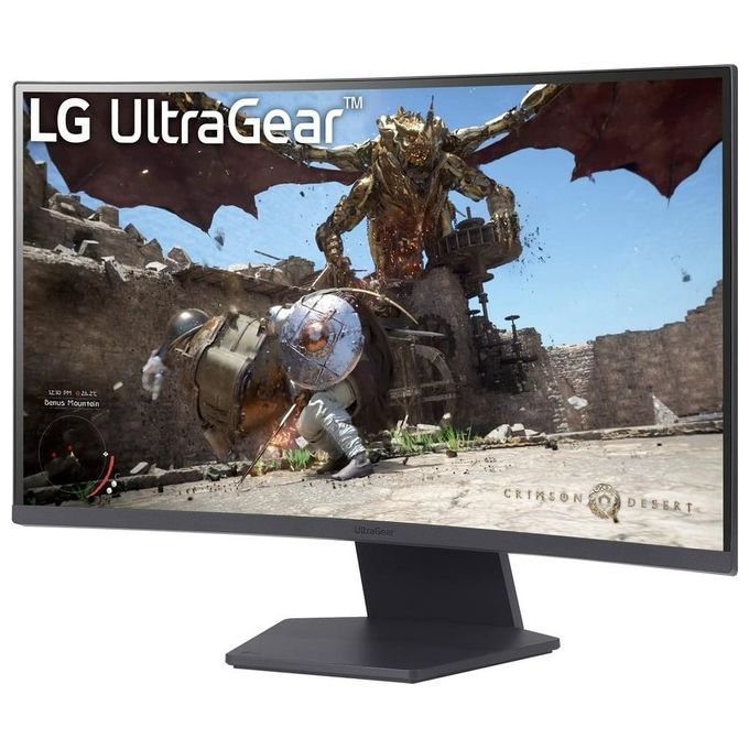 LG 27GS60QX-B Monitor PC 27'' 2560 x 1440 Pixel Quad HD LCD Curvo 1 ms 180 Hz HDR10 colore Nero