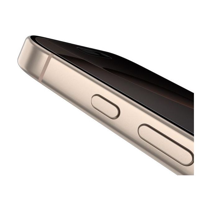 Belkin OVA169HQ ScreenForce InvisiGlass Protezione per schermo in vetro con filtro per la privacy per Apple iPhone 16 Pro spessore 0,29 mm durezza 9H antibatterico resistente agli urti e alle impronte colore Nero