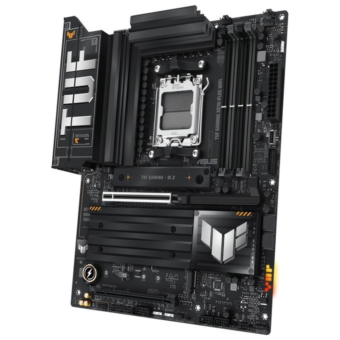 ASUS 90MB1IU0-M0EAY0 TUF GAMING X870-PLUS Scheda madre ATX Socket AM5 DDR5 PCIe 5.0 WiFi 7 USB4 colore Nero