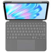 Logitech 920-012633 Combo Touch Custodia con Tastiera per iPad Air 11'' QWERTY Italiano Smart Connector Trackpad Retroilluminata colore Grigio