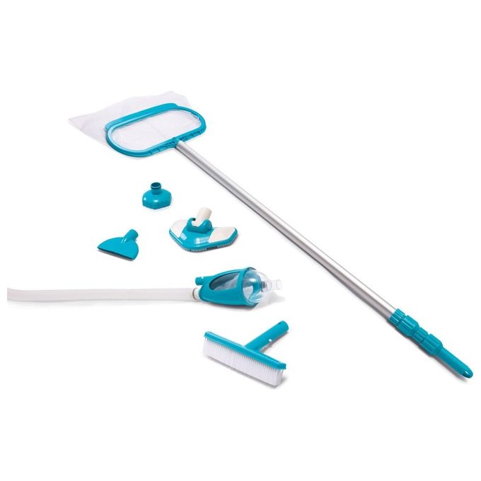 Intex KIT_ Deluxe per la manutenzione della piscina accessori per la piscina set per la pulizia della piscina 5 pezzi Fino a 549 m Single
