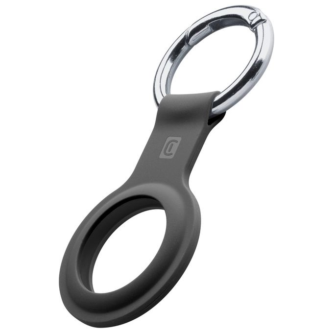 Cellular Line Porta Chiavi AirTags Nero