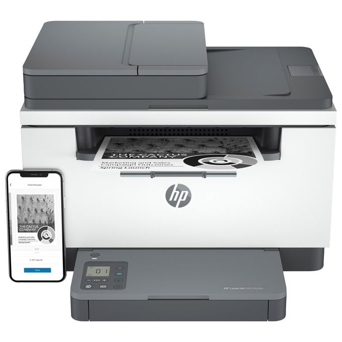 HP 6GX01F LaserJet M234sdw Stampante Multifunzione Laser A4 Mono 29 ppm Fronte Retro ADF Wi-Fi LAN USB Bluetooth colore Grigio