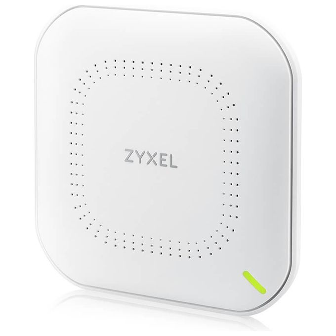 Zyxel NWA90AXPRO-EU0102F NWA90AX PRO Access Point Wi-Fi 6 Velocita' fino a 2400 Mbit-s Supporto Power over Ethernet (PoE) Installazione a Soffitto colore Bianco