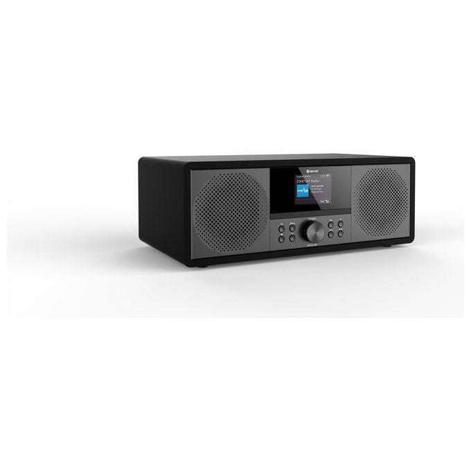Denver MIR-270B Microsistema audio con radio Internet DAB+ FM lettore CD Bluetooth AUX USB Wi-Fi 2 x 10W RMS colore Nero