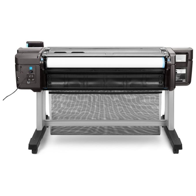 HP W6B56A#B19 DesignJet Stampante T1700dr da 44 pollici Getto d'inchiostro Termico 6 cartucce Risoluzione 2400 x 1200 dpi Connettivita' Gigabit Ethernet USB HDD 500 GB colore Grigio