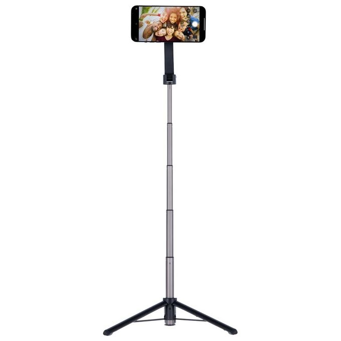 Rollei 23065 Treppiede per Smartphone con Supporto Magnetico MagSafe e Telecomando Bluetooth colore Nero