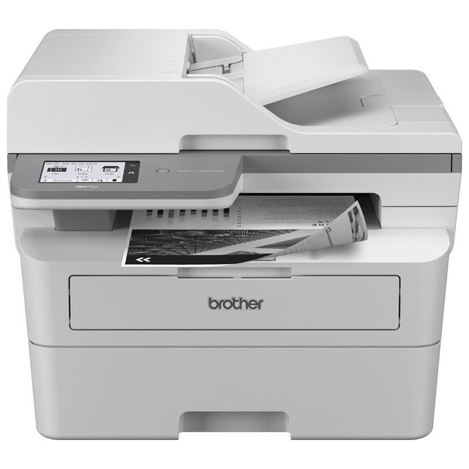 Brother MFC-L2980DW Stampante Multifunzione Laser A4 Mono 36 ppm 1200x1200 DPI Wi-Fi NFC ADF Fronte Retro colore Bianco