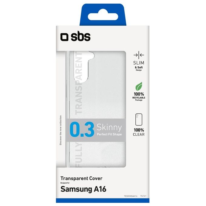 Sbs Cover Skinny per Samsung Galaxy A16