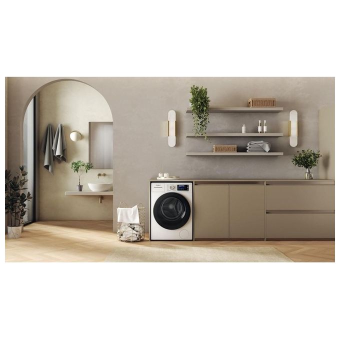 Whirlpool W6 08 SILENCE IT Lavatrice 10 kg Centrifuga 1400 Giri Classe energetica A Motore Inverter Funzione Vapore colore Bianco