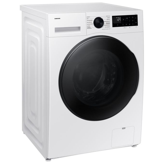 Samsung WD90DG5B15BEET Crystal Clean Lavasciuga Frontale 9-6 Kg 1400 rpm Classe A AI EcoBubble Vapore Wi-Fi (85x60x60 cm) colore Bianco